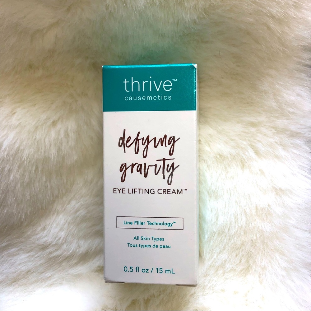 Thrive skin care eye lifting cream. In original box